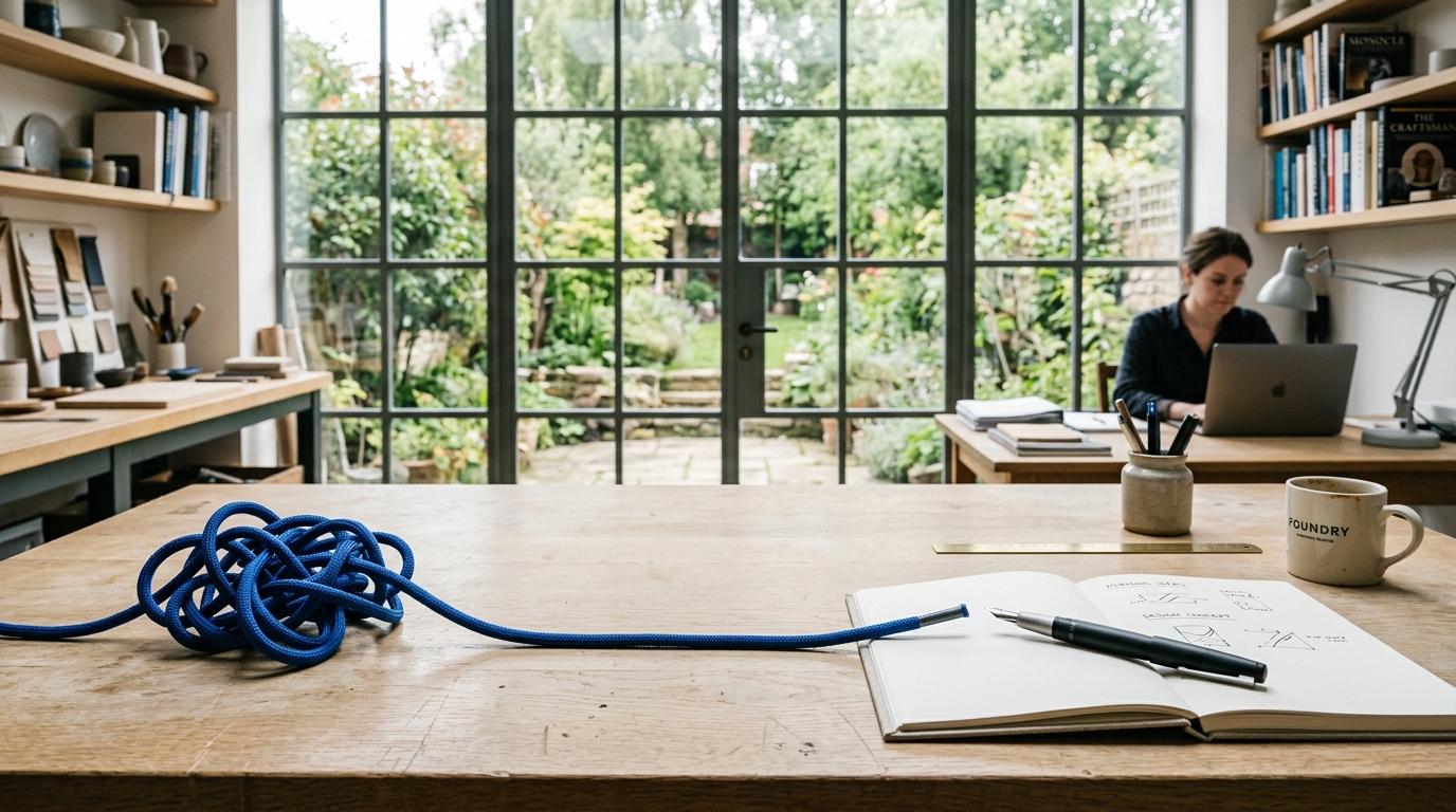 Bodega Blue Studio Workspace
